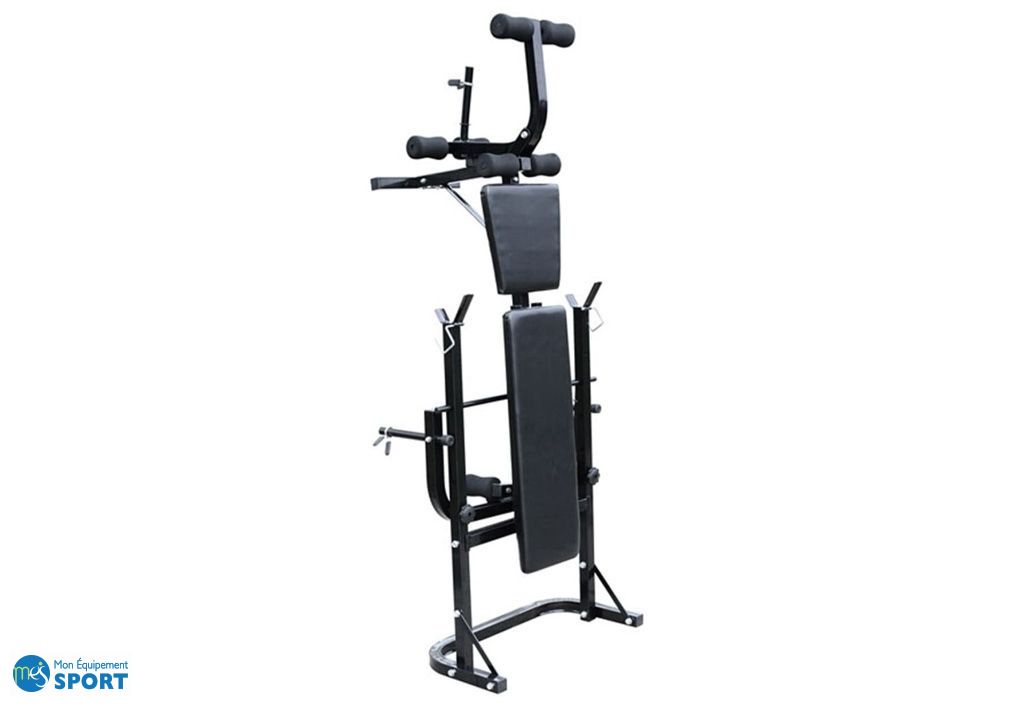 Banc De Musculation Complet Avec Halteres Vidaxl