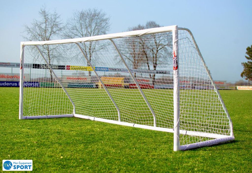 But De Football POWERSHOT® 1,8x1,2m - UPVC, Résiste Aux Intempéries, Garantie 2 Ans, Livré Avec Filet - 14
