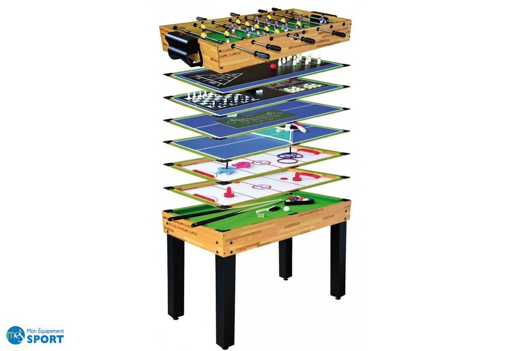 Table Multijeux 12 En 1 Devessport