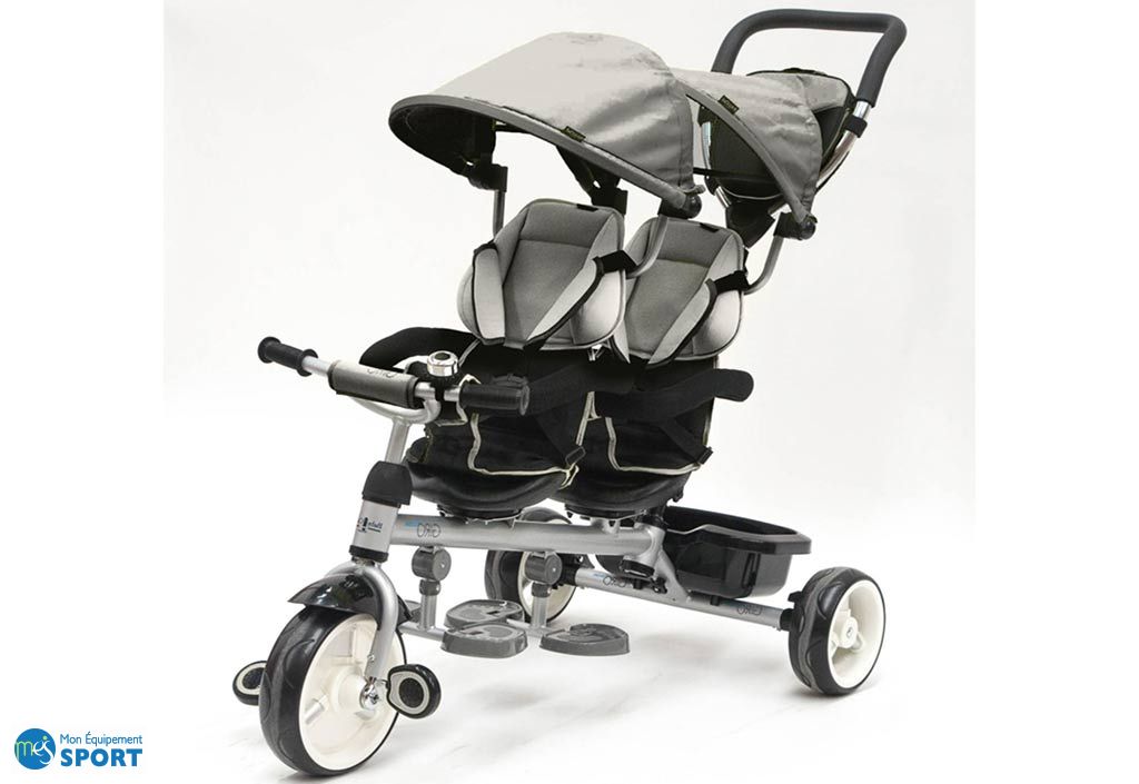 Tricycle Double Bebe Evolutif Giro Pls Coloris Qplay