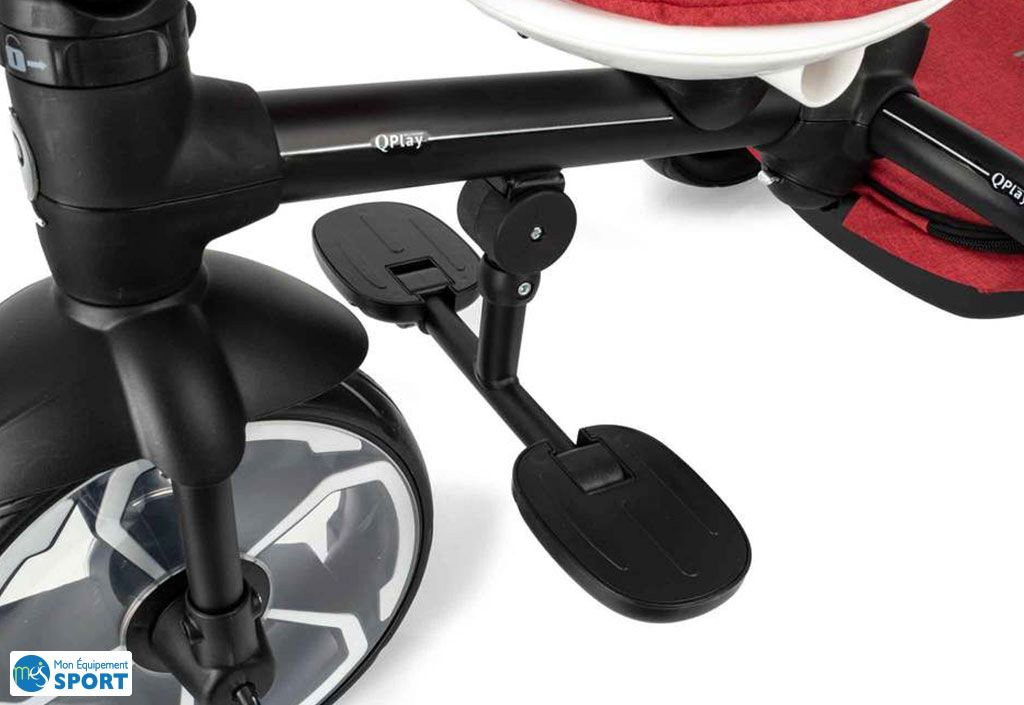 Tricycle Évolutif Bébé Prime avec Siège Rotatif à 360° (pls coloris