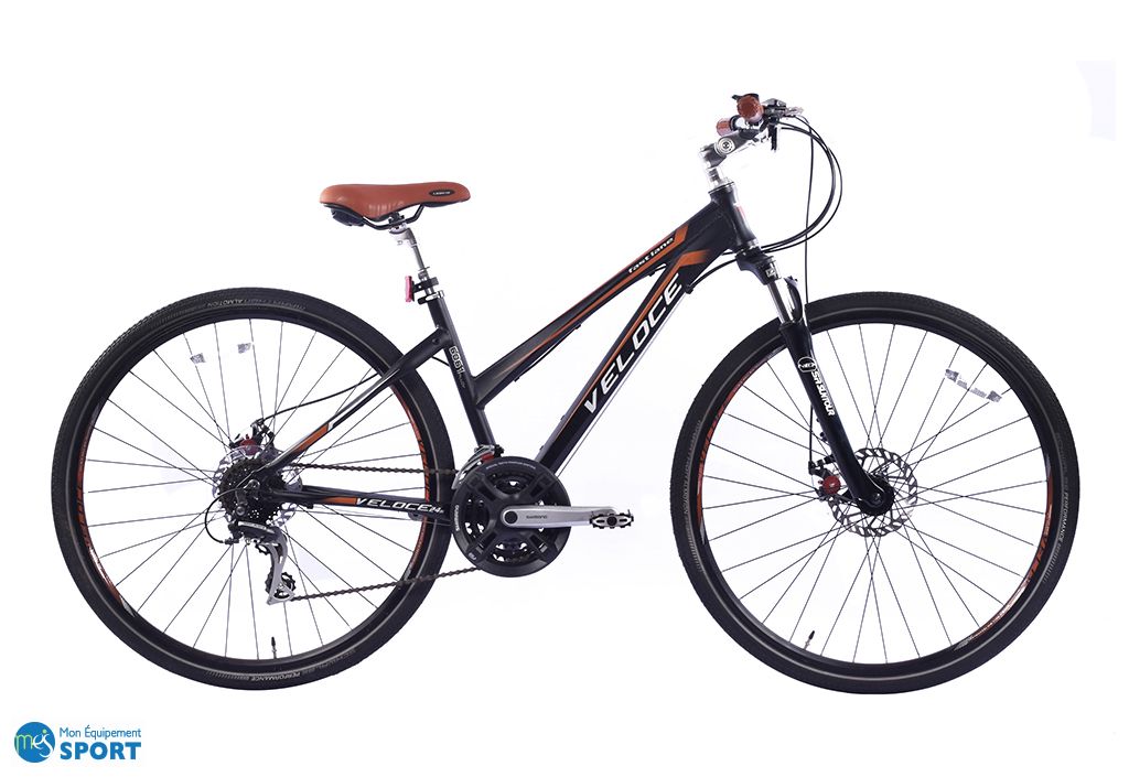 Vélo de trekking femme Fastlane 28 pouces 24 vitesses - - Veloce