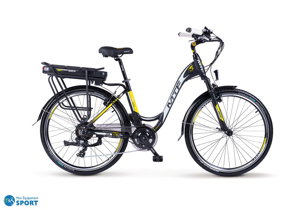 Velo De Ville Electrique 7 Vitesses 250 W 36 V 13 Ah Mountfield A S