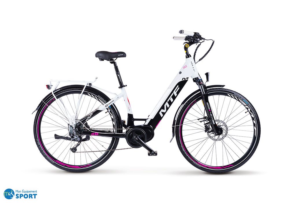 Velo De Ville Electrique 9 Vitesses 250 W 36 V 14 Ah Pls Tailles Mountfield A S