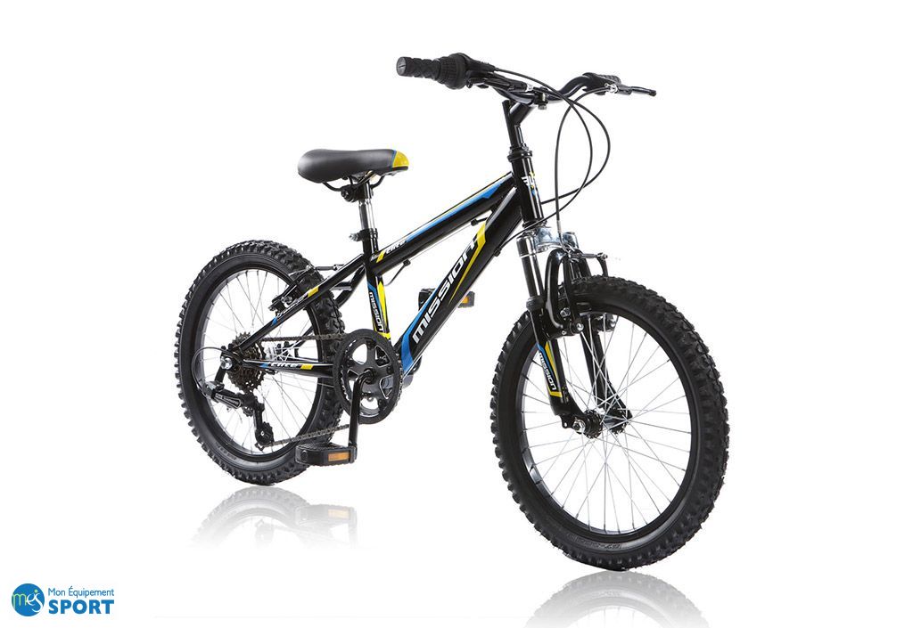 Vtt Pour Garcon 20 Pouces Mission A 6 Vitesses Descheemaeker