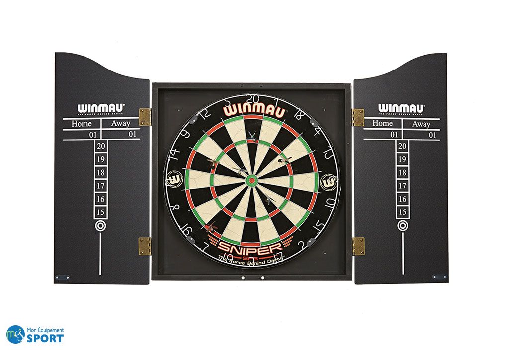 Cible Fléchettes Professionnelle 30 Cm Sisal + 10 Fléchettes - Jeu Classique Pour Débutants Et Famille
