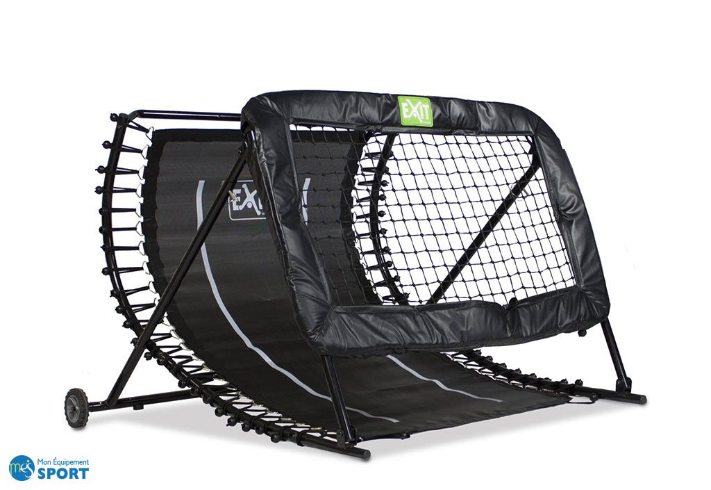 Filet De Rebond Double Face Réglable – 100 X 100 Cm – Angle Réglable 6 Positions – Pour Football, Tennis, Handball, Baseball