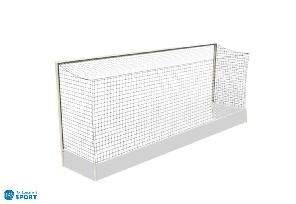 Filet De But De Hockey Sur Gazon FORZA – 3,7 X 2,1 M, Profondeur 1,2 M, Maille 45 Mm, Renforcé, Imperméable