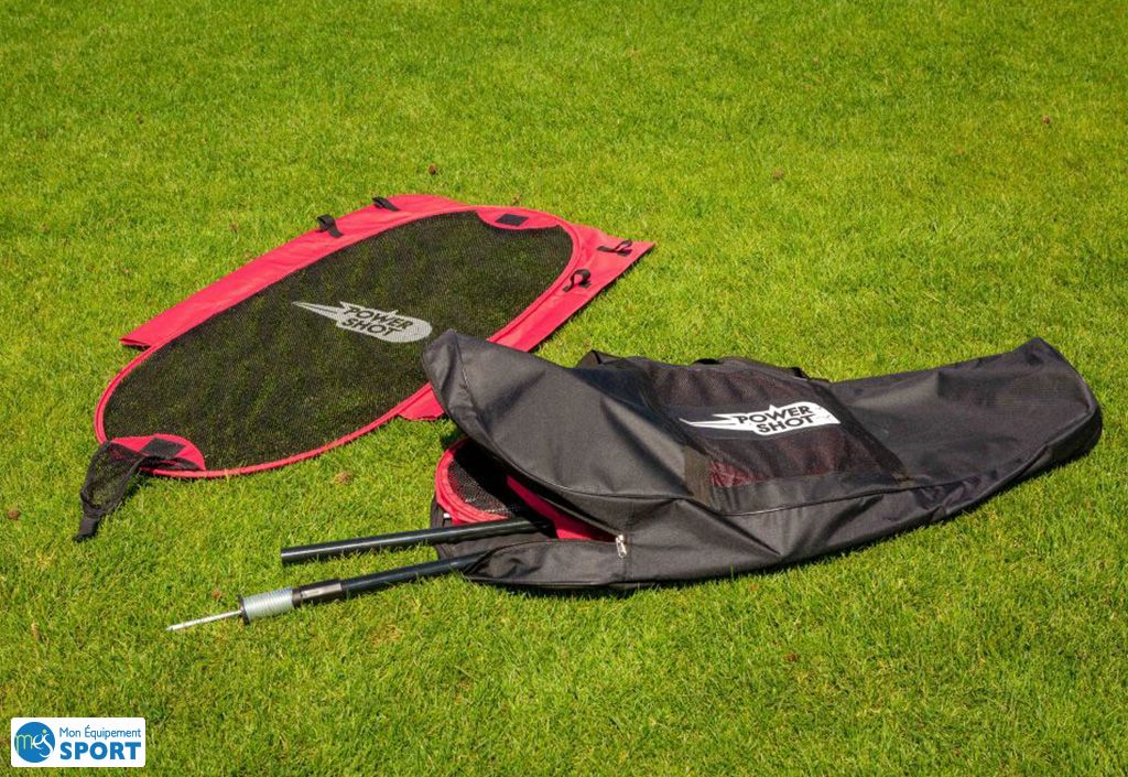 Kit 3 Mannequins Coups Francs POWERSHOT - Entraînement Football Avec Sac Transport