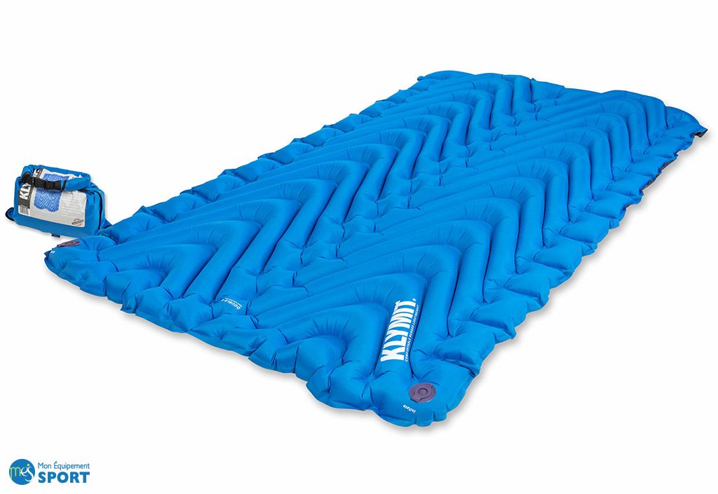 Klymit Matelas Gonflable Isolé V Static – Léger Et Compact Pour Le Camping 4 Saisons