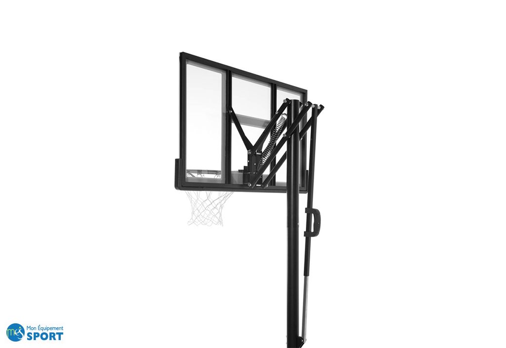 Panier De Basket HOMCOM Ajustable - Hauteur 212-250cm - Base Lestable Avec Roues - Extérieur