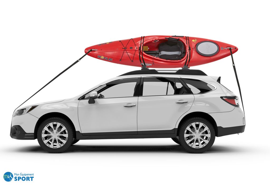 Porte-bagages de toit universel réglable de 121,9 cm + porte-kayak universel pour Sierra 1500
