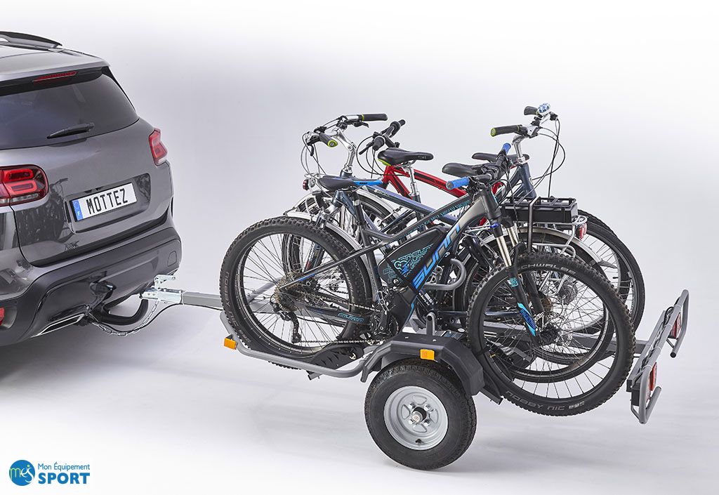 Remorque de transport pour vélos électriques Zeus – vélos Mottez