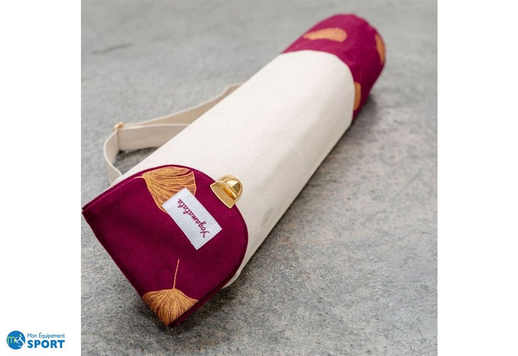Sac Fourre-tout Bandoulière Gaiam Pour Tapis De Yoga - Coton Rose, 18L, Occasion Très Bon état