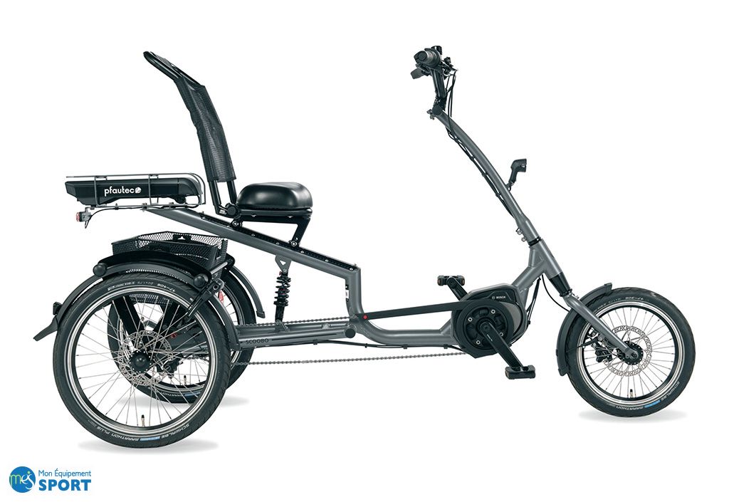 Dune 3.0 - Rouge - 500W-10Ah - Tricycle Adulte Électrique Pliant