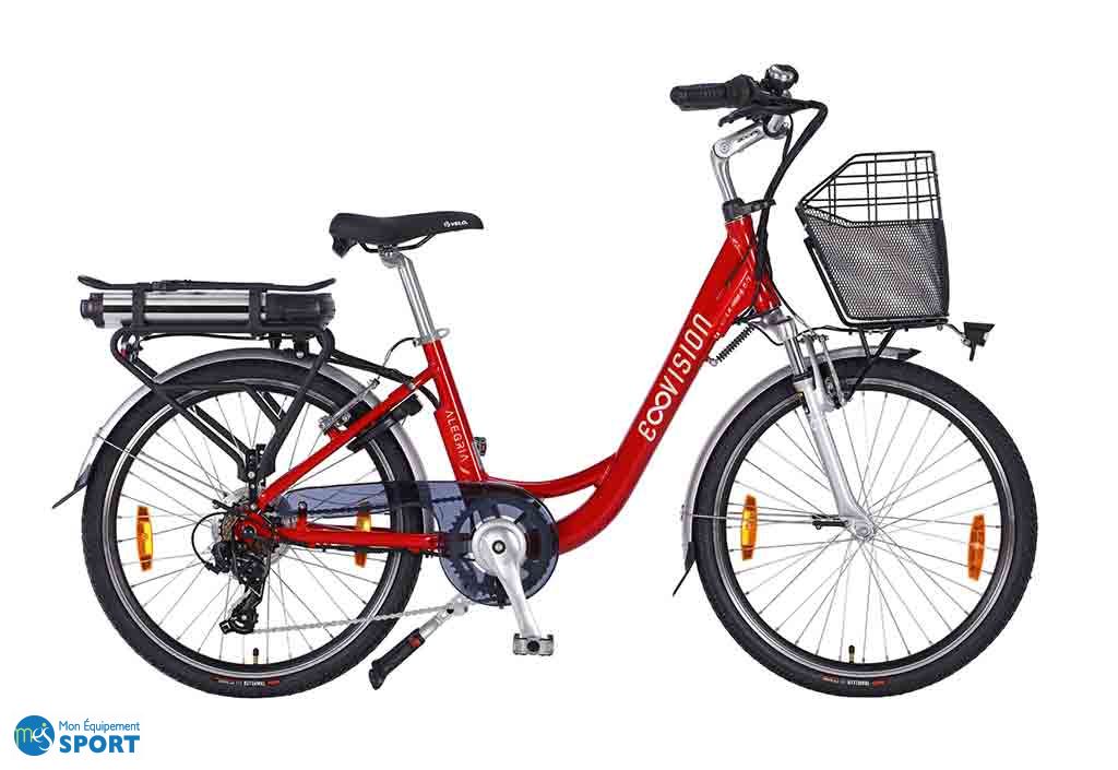 Vélo électrique Evision Alegria 24 pouces 250 W / 14 Ah Evision