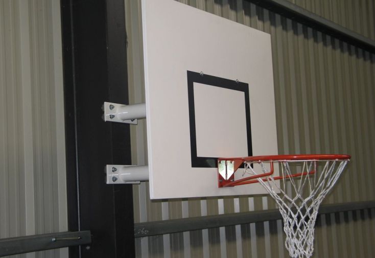 Panier de Basket Mural Rectangulaire, Hauteur Fixe