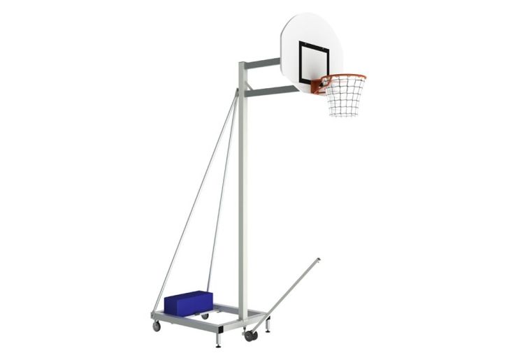 Panier de basket 3x3 mobile d'extérieur sans protection (l'unité)