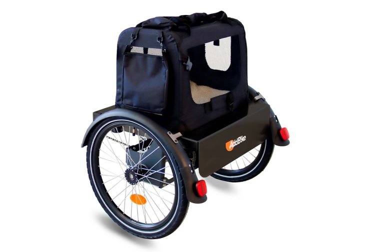 Kit remorque vélo acier et aluminium + caisse transport – B-Back Animal -  AddBike