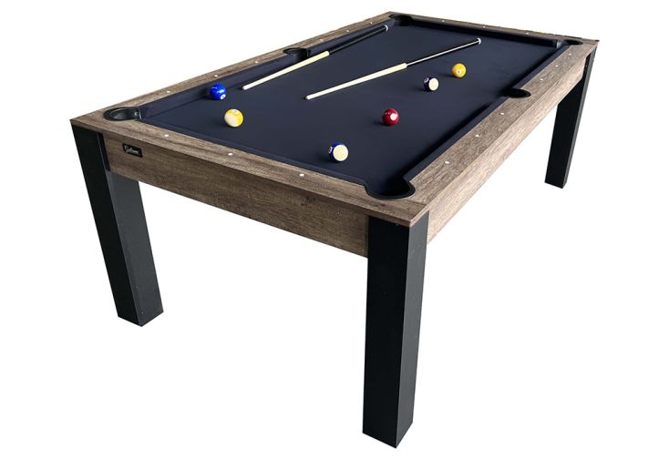 Billard convertible et transformable en table à manger