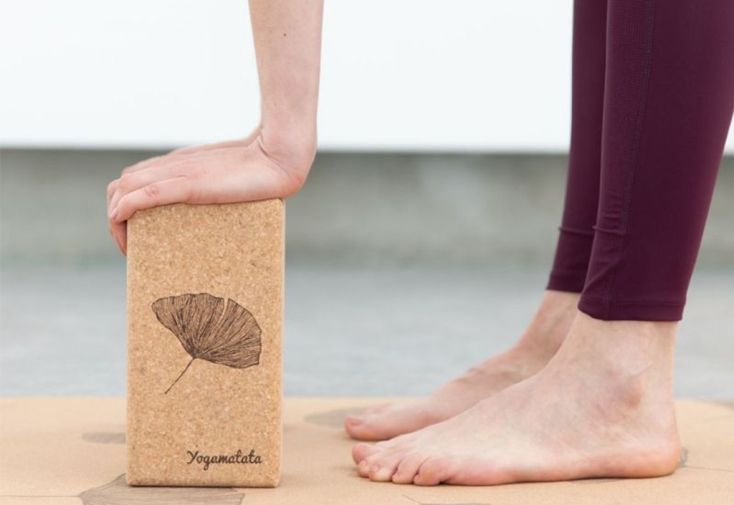 Brique de yoga en liège naturel – 3 modèles