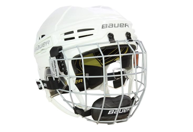 Casque de hockey sur glace enfant Bauer RE-AKT 100 Combo