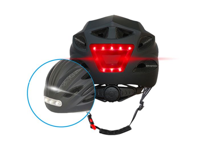 Casque vélo et trottinette électrique avec feux avant et arrière Beeper -  Beeper