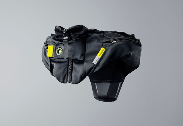 Casque airbag pour cyclistes Hövding