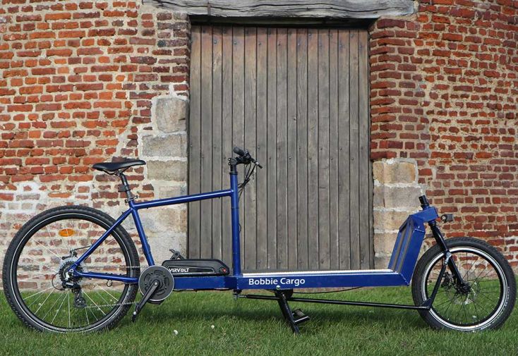 Vélo cargo biporteur Jumbo Logistic - 260 x 60 x 100 cm