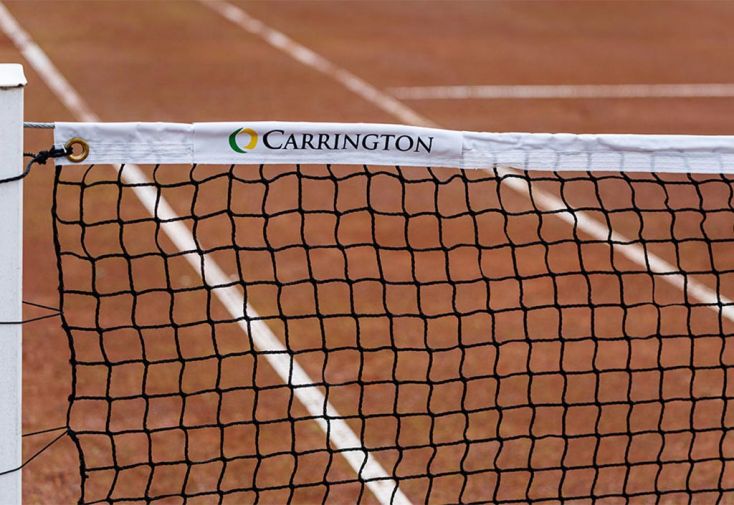 Filet de tennis 3 mm avec bande pour terre battue – 12,7 x 1,07 m