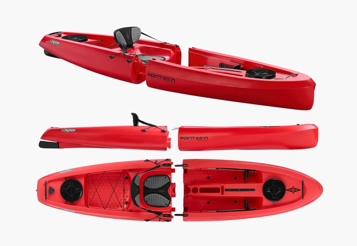 Kayak sit-on-top modulable en polyéthylène Mojito – 1 place