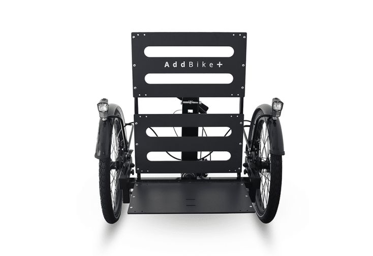 Module de transport pour vélo en acier Addbike+