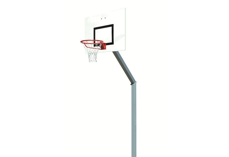 Panier de basket extérieur en acier galvanisé – 2,60 m