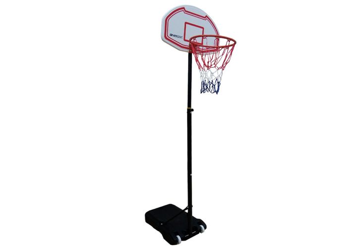 Panier de basket mobile réglable en hauteur 1,65 – 2,10 m