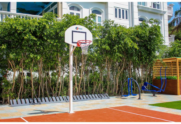 Panier de basket extérieur – 2,60 m ou 3,05 m