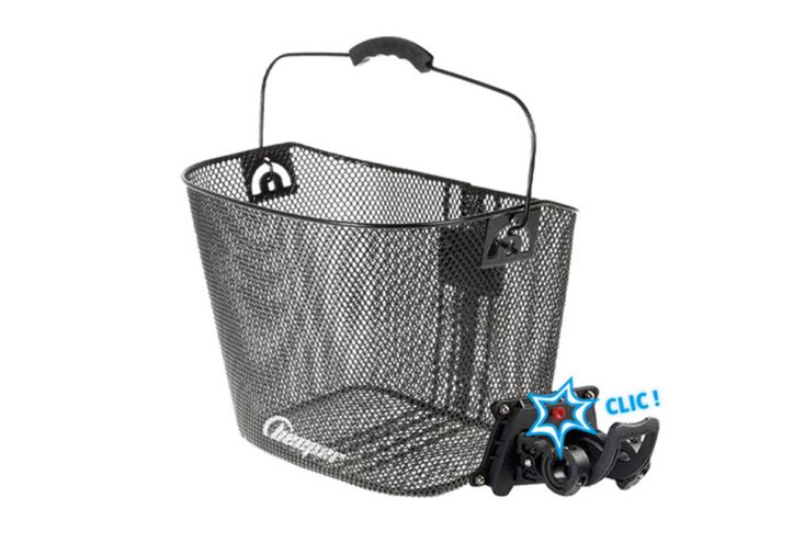 Panier pour vélo en métal 22 L – 34 x 25 x 27 cm