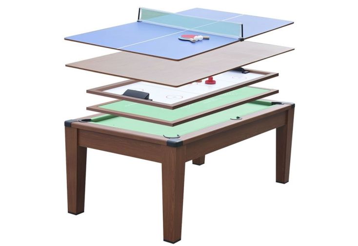 Meuble Multi Usage Table à Manger + 4 Jeux 