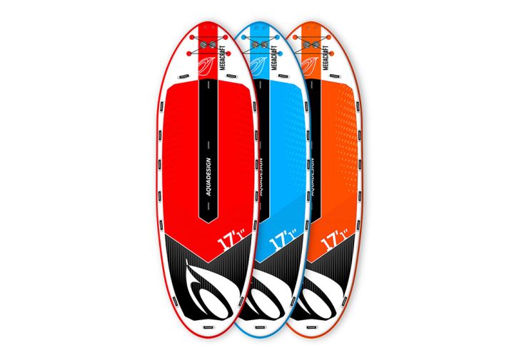 Planche de SUP gonflable géante Mégacraft – 17’1’’