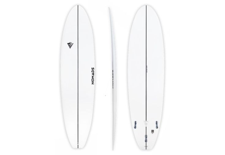 Planche de surf en époxy – Mini-Malibu Cherating