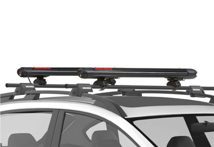 Porte-skis en aluminium pour barres de toit – FatCat 6 Evo