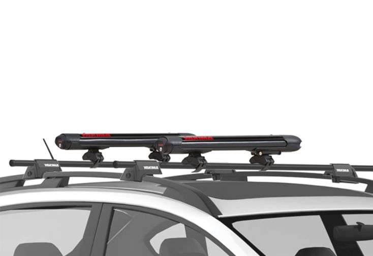 Porte-skis en aluminium pour barres de toit – FatCat 4 Evo