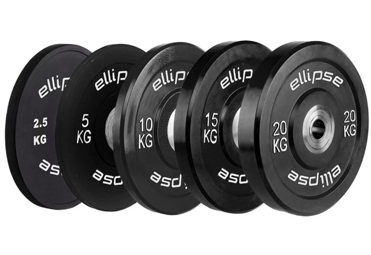 Set de disques Crossfit Ellipse de 2,5 à 20 kg