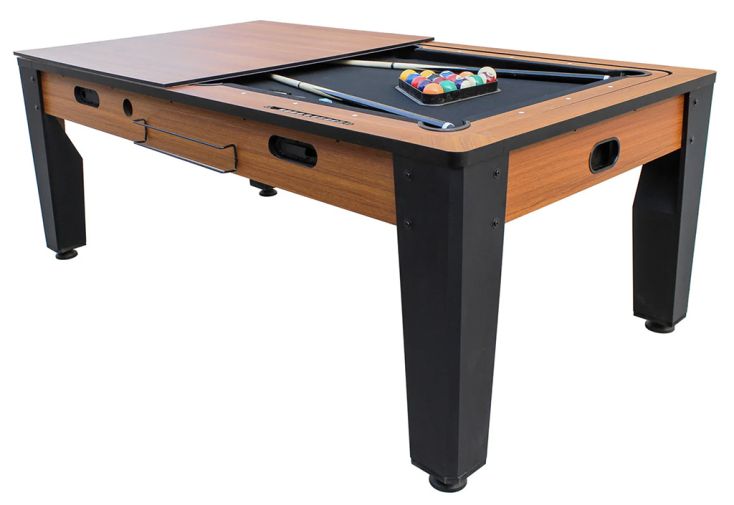 Billard, tennis de table bois, 3 en 1, avec plateau table.