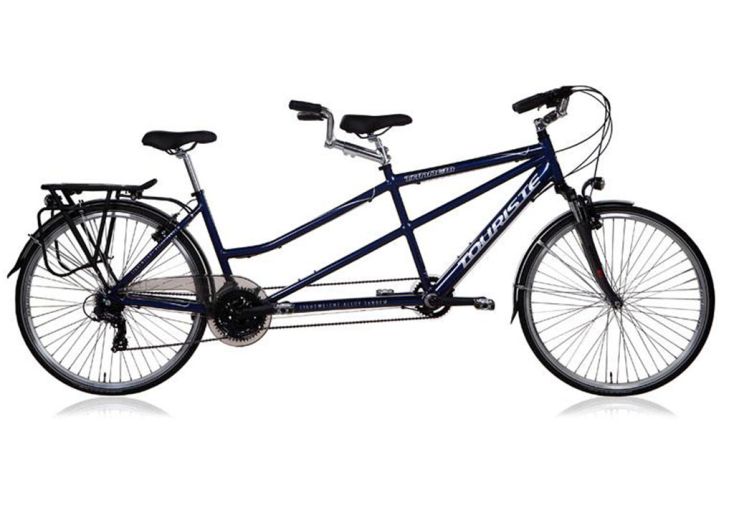 Vélo tandem Touriste 28 pouces 21 vitesses