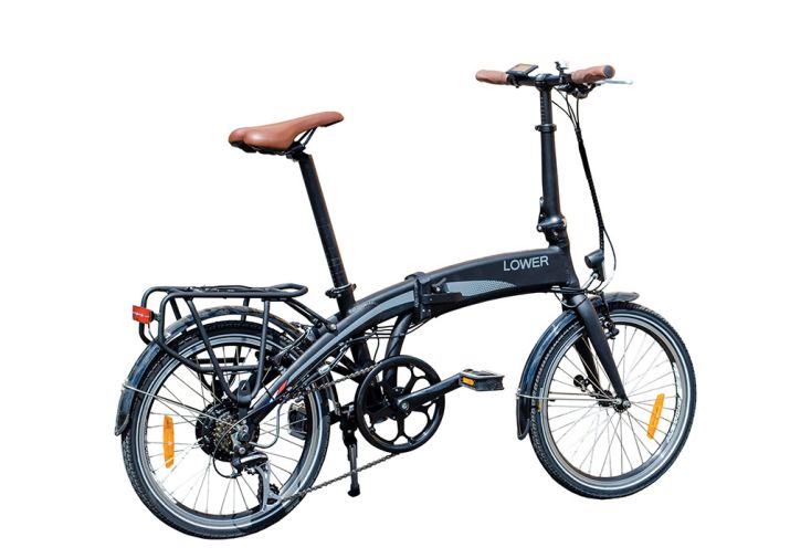 Mini Vélo Électrique Pliable 25 Km/h 250w 35-45km Roues 14 Ip54 Rouge  Yonis à Prix Carrefour