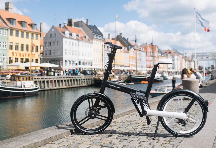 Vélo de ville pliable à assistance électrique avec écran LCD – 250 W