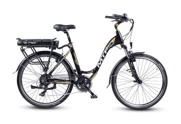 Vélo de ville électrique 26 pouces 7 vitesses - 250 W (36 V / 13 Ah)