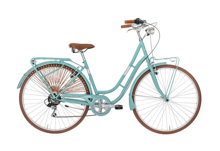 Vélo de ville femme 28 pouces 6 vitesses – Alpina Vintage America