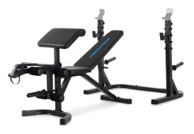 Station de musculation avec banc inclinable et rack réglable Pro-Form