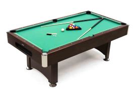 Billard américain en bois avec accessoires Devessport Akra